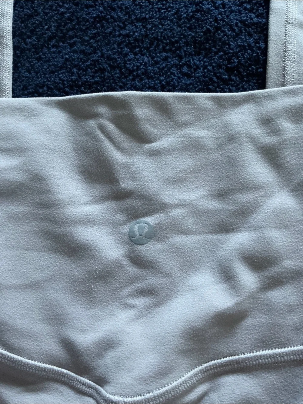 lululemon athletica Light Gray High-Rise Leggings